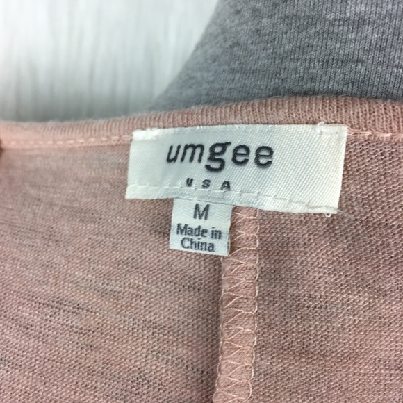 Umgee Pink Layered Sweater - Picture 3 of 4